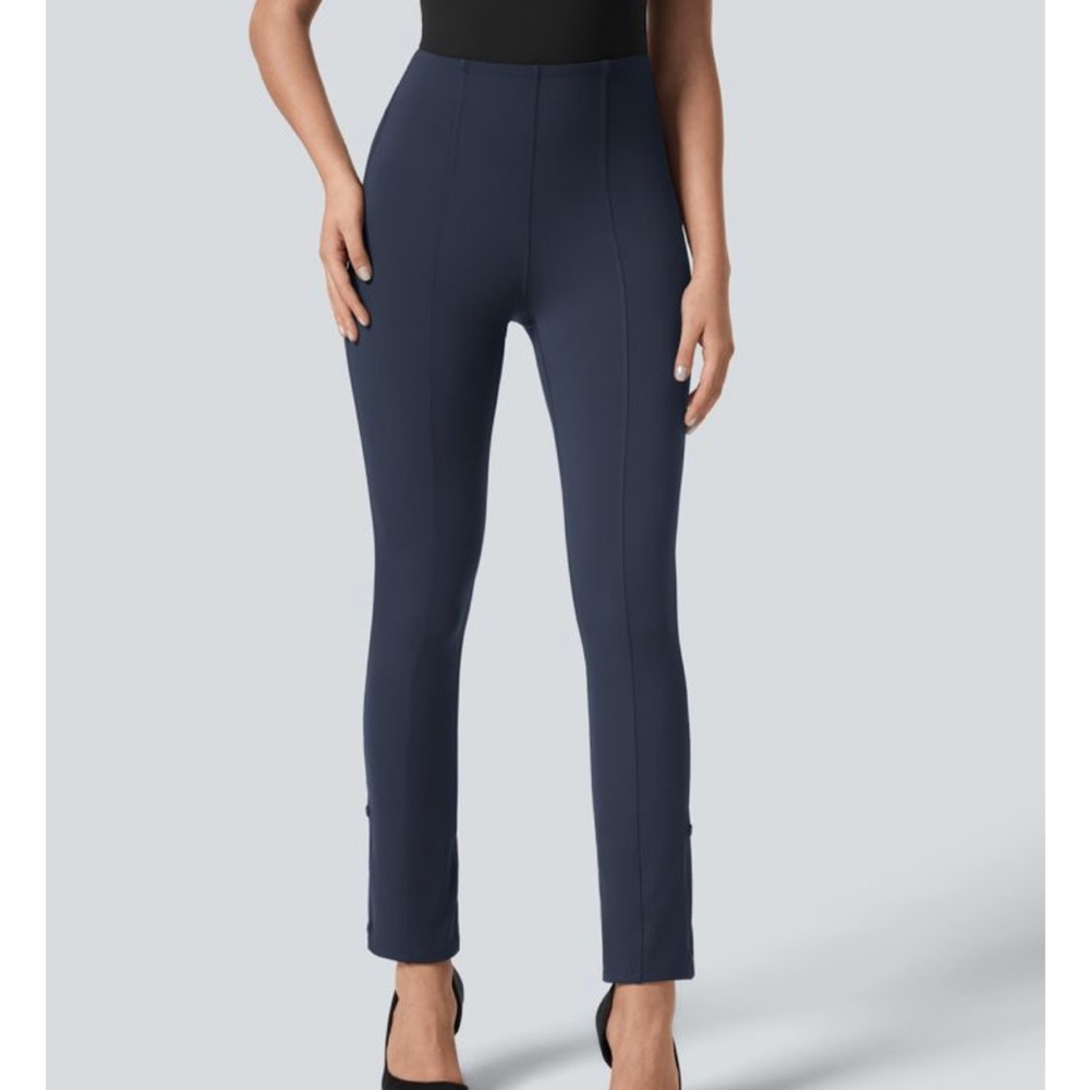 NWOT Size L HALARA Flex Sculpt Tummy Control Work 7/8 Pants